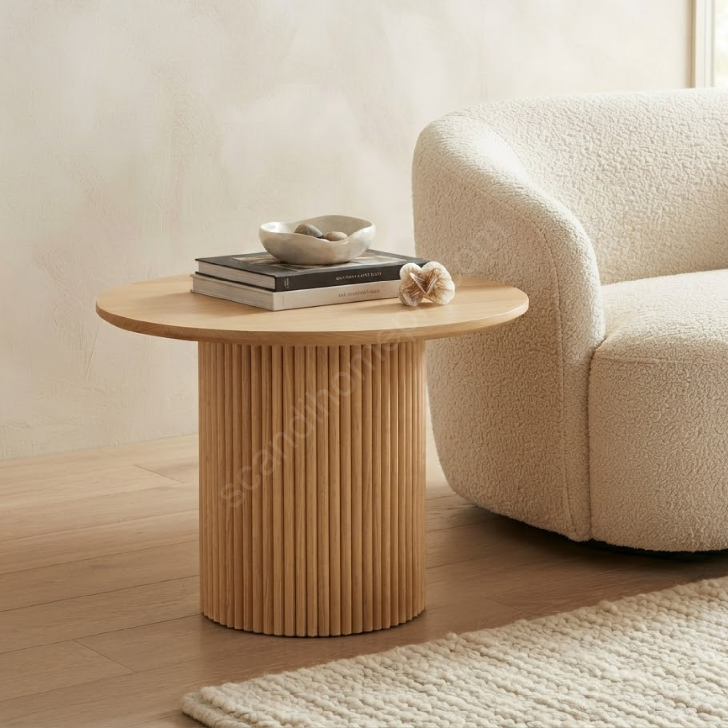 Fluted Coffee Table