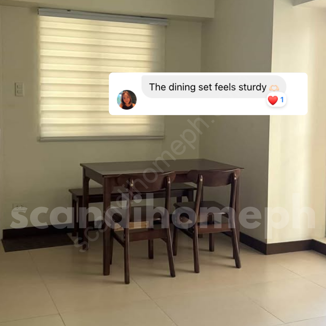 Scandi Home Client Review Bon 4 Seater Dining Set