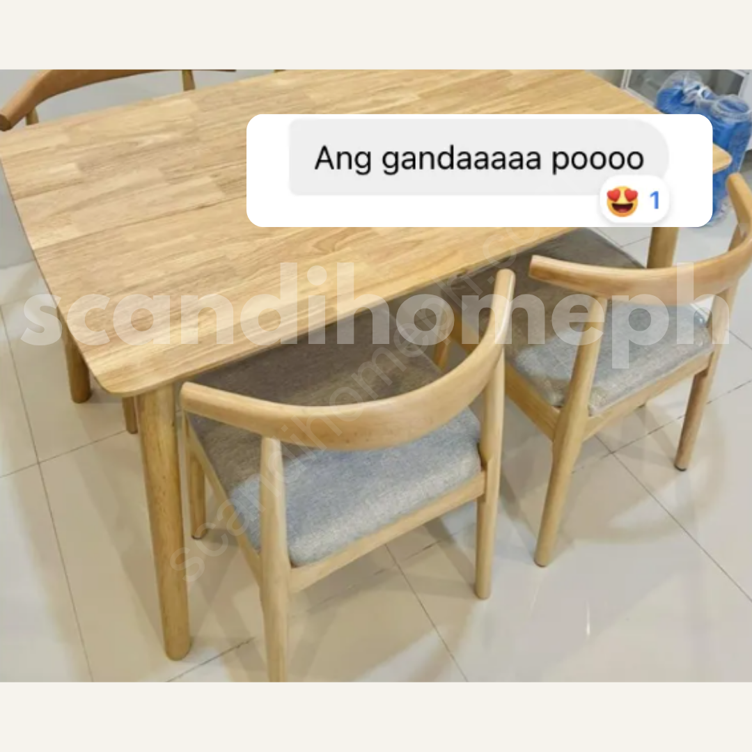 Scandi Home Client Review Chochin 4 Seater Dining Set